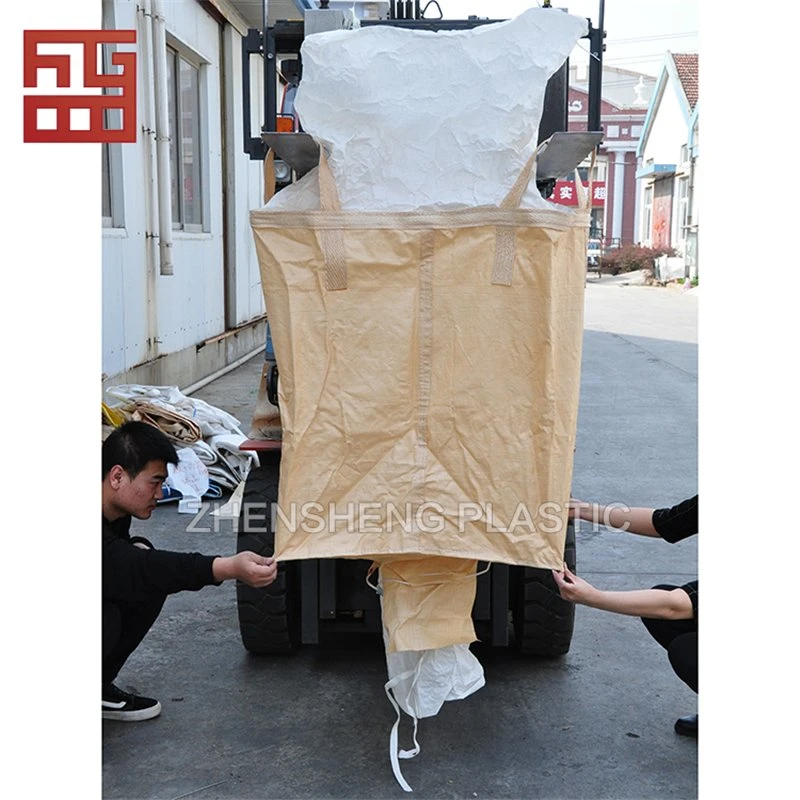 Widely Used PP Bulk Bag Sack Plastic Cover Container Woven Big Bags for Cement