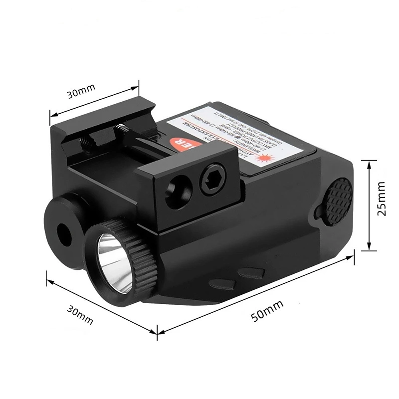 Compact Using Type-C Charging Hunting Blue Laser Sight Compact Laser Sight and Flashlight Mount