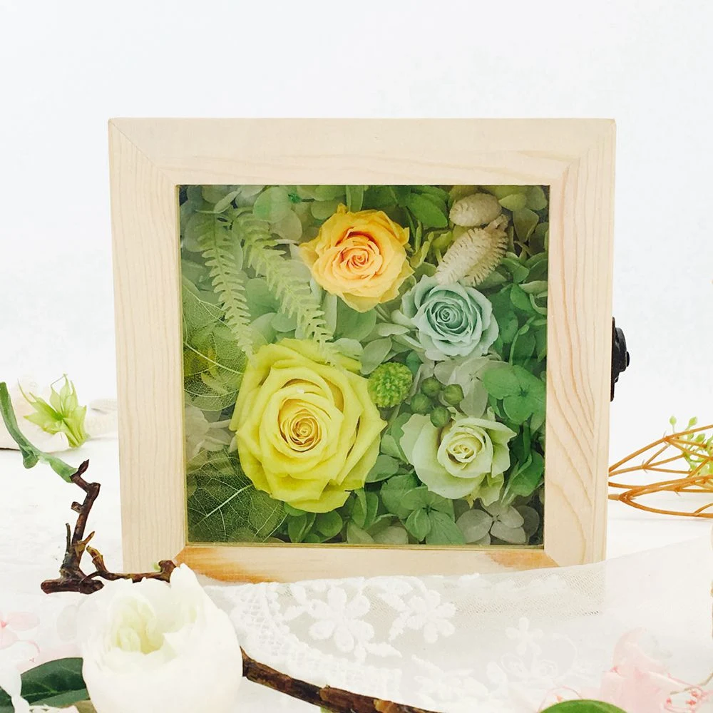 2018 Frische neue Produkte natürliche dekorative konservierte Blumen in Box