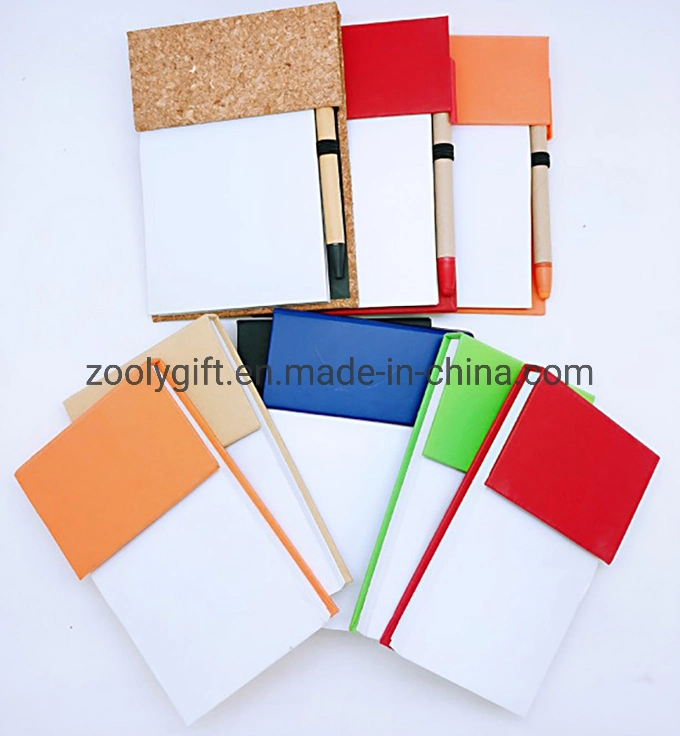 Customize Eco-Friendly Natural Kraft Notepads Sticky Notes Memo Pad