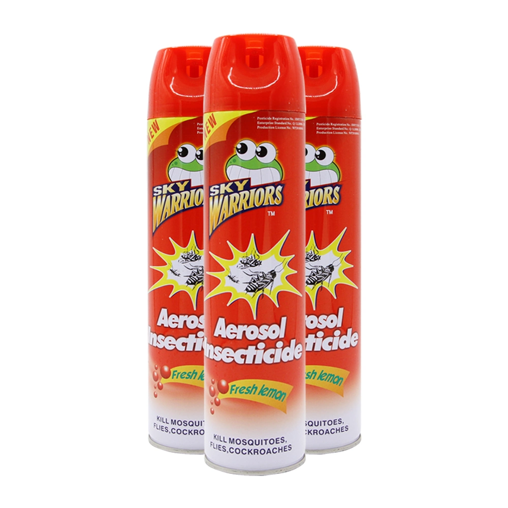 Indoor Aerosol Mosquito Killer Cockroach Killer Spray for Africa/Russia