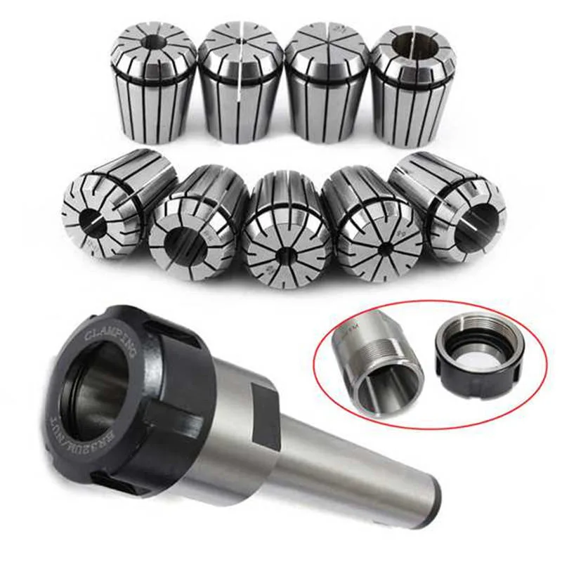 CNC Machine Holder Accessories Er25 Collet Set Spring Collets Er8 Er11 Er16 Er20 Er25 Er32 Er40 Er50 Milling Collett