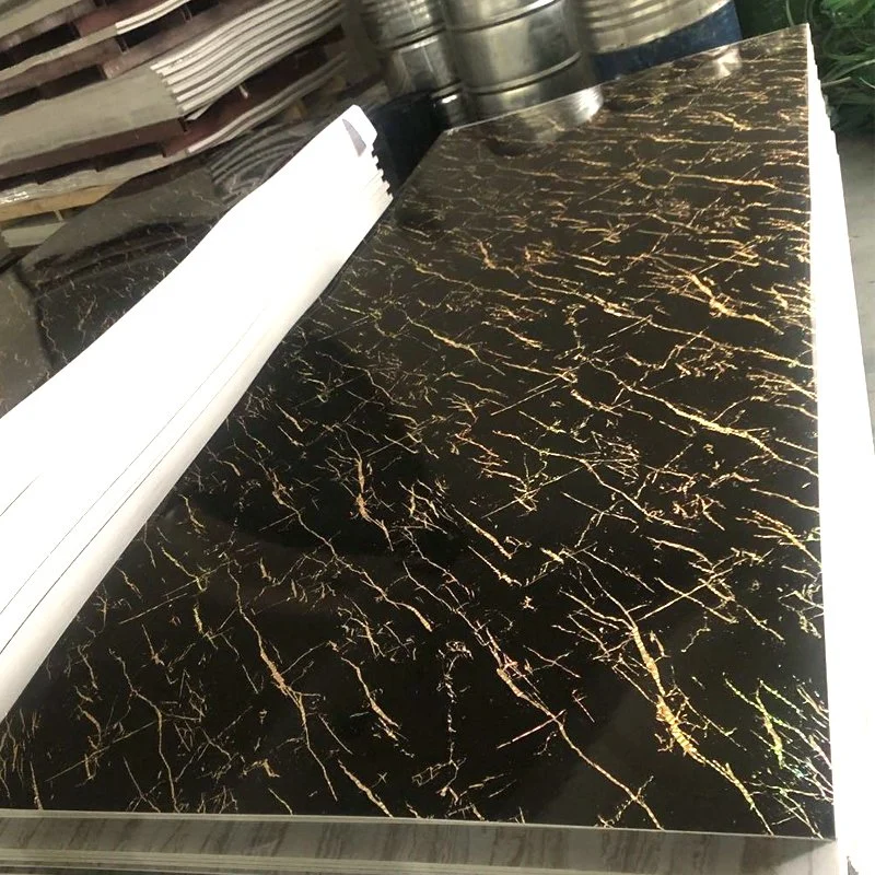 Factory PVC Ceiling Panel UV PVC Marble Sheet