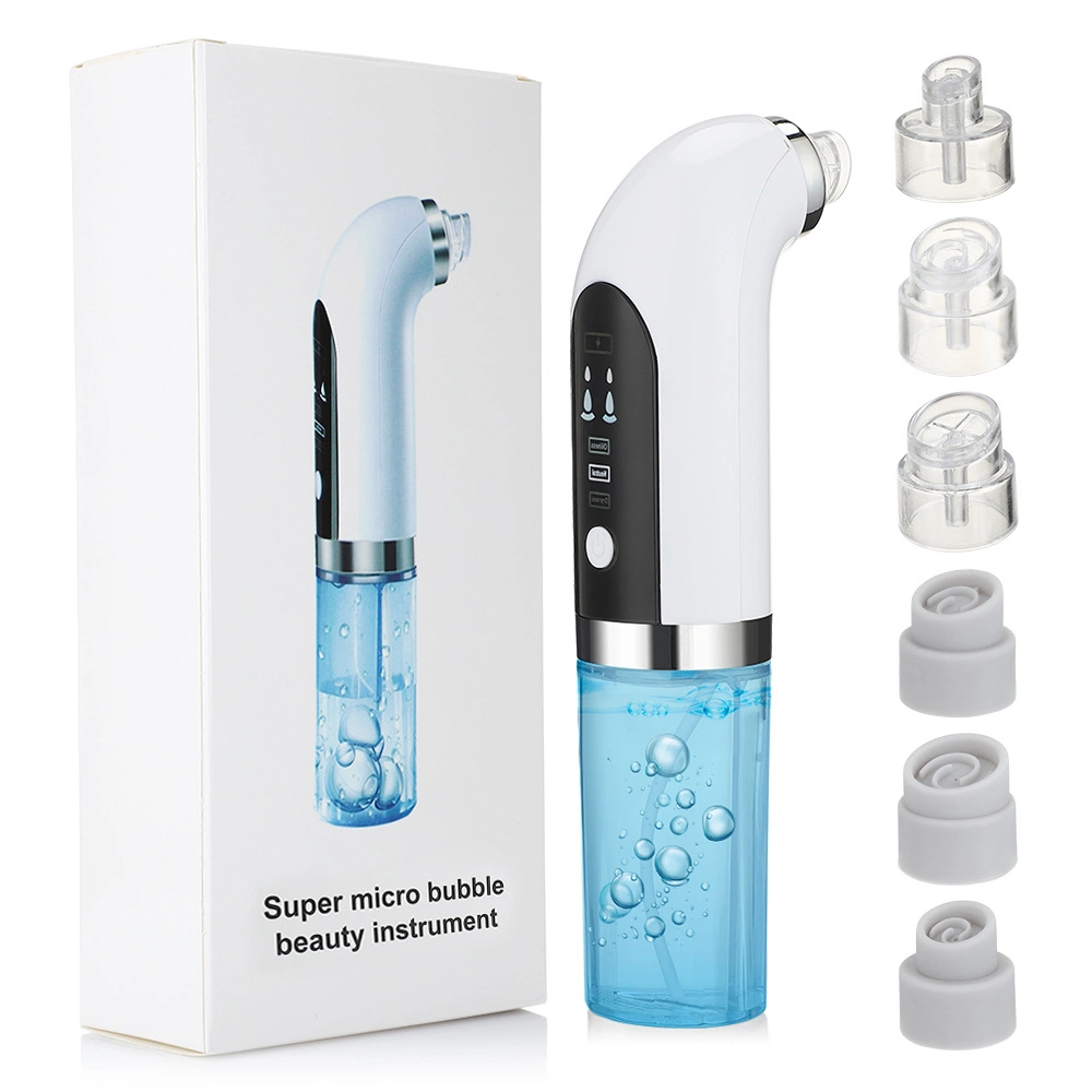 Utilisation à domicile électrique nettoyant pour pores facial machine nez tête noire Dépose Kit d'outils d'aspiration pour décapant à tête noire vide