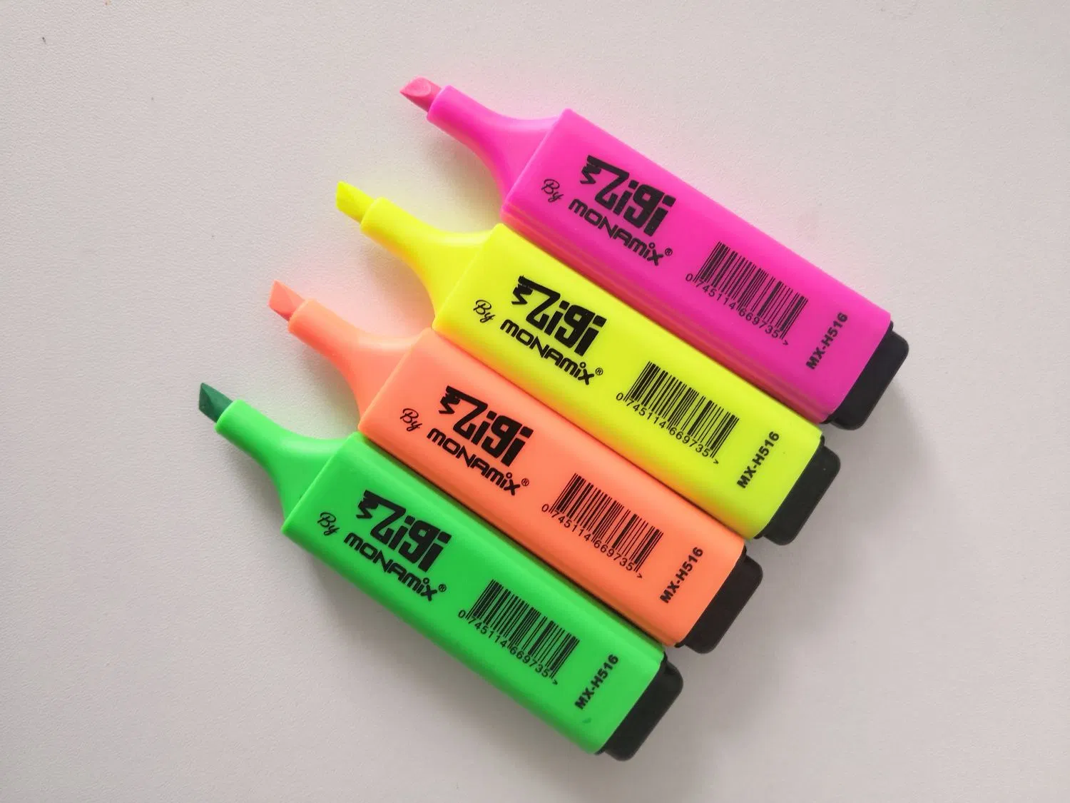 New School Student Highlighters Set Large-Capacity Drawing Marker Pens Colored Pens Set Stationery Customize 4PCS/Box.