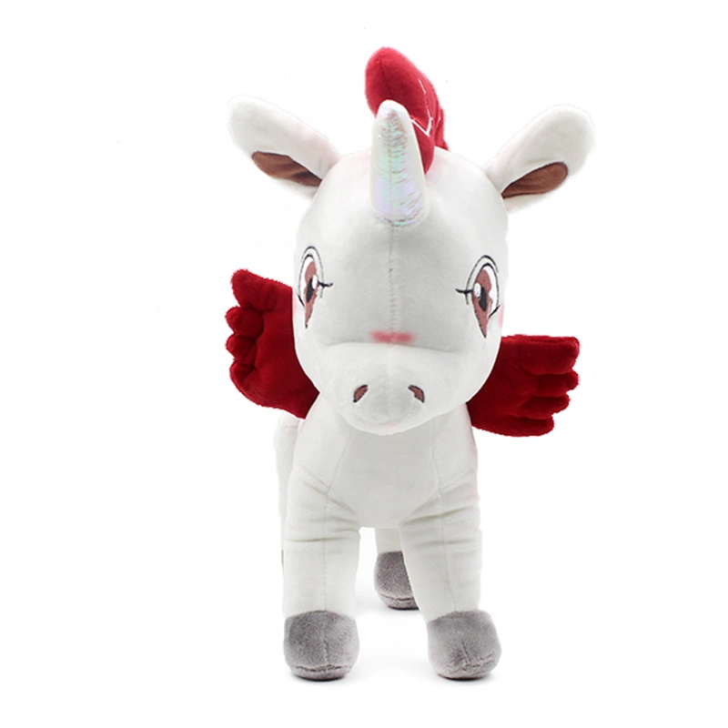 OEM ODM 25cm Soft Fluffy Plush Animated Unicorn Toy Popular Stuffed Animals