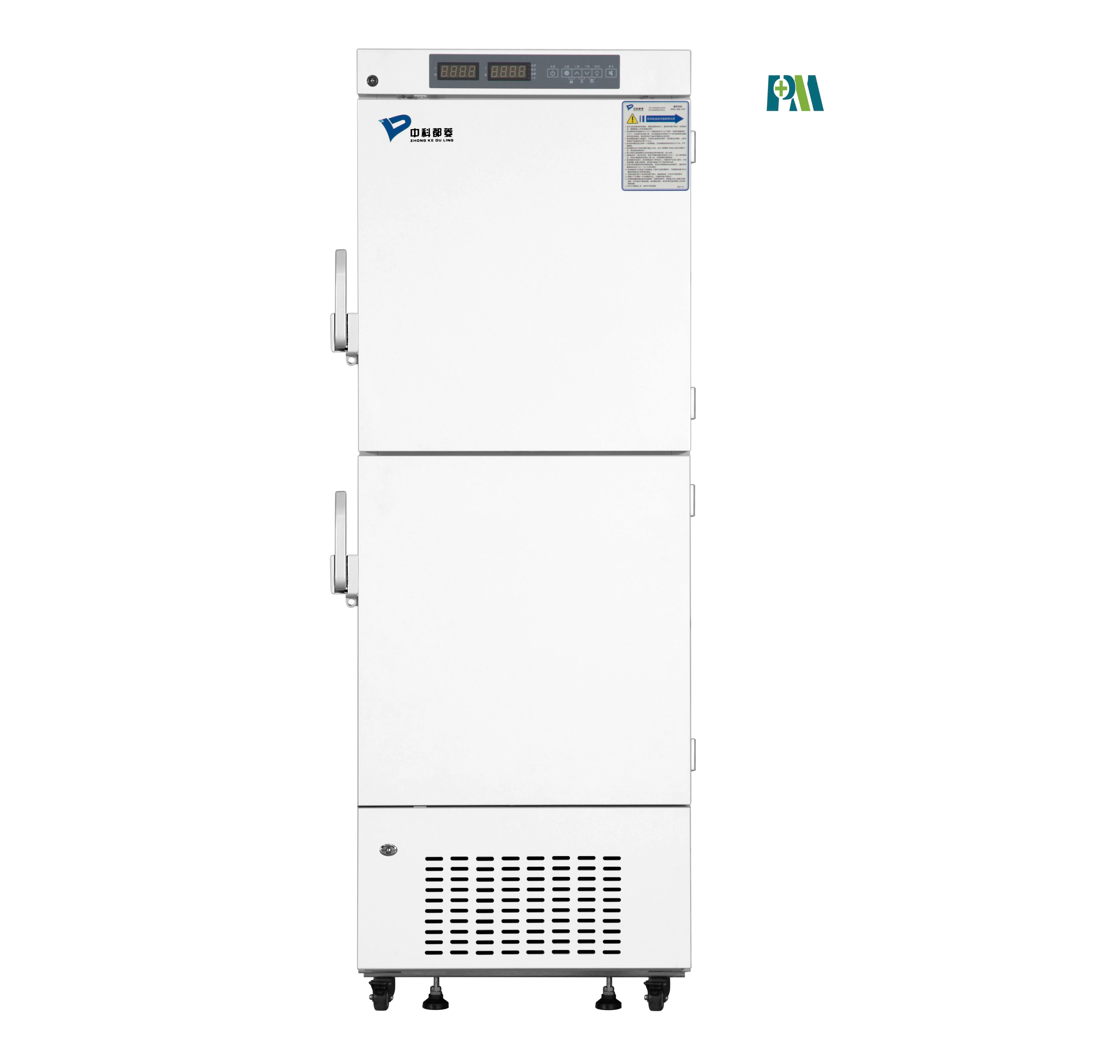 358L Capacity Medical Laboratory Pharmacy Refrigerator Freezer for Bio-Sample Long Time Cyro Storage Minus 40 Degree