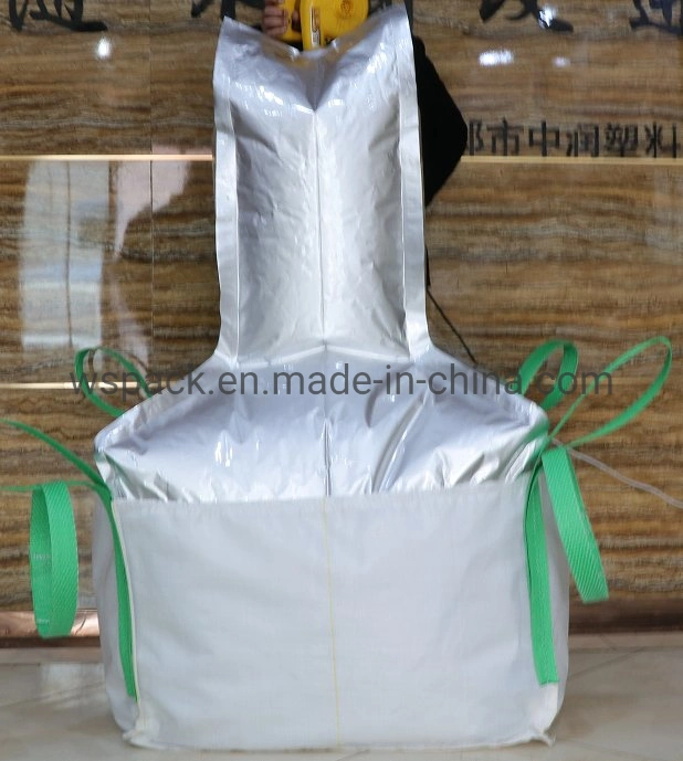 1000kg Jumbo FIBC Bulk Container Aluminum Foil Liner Big Bag