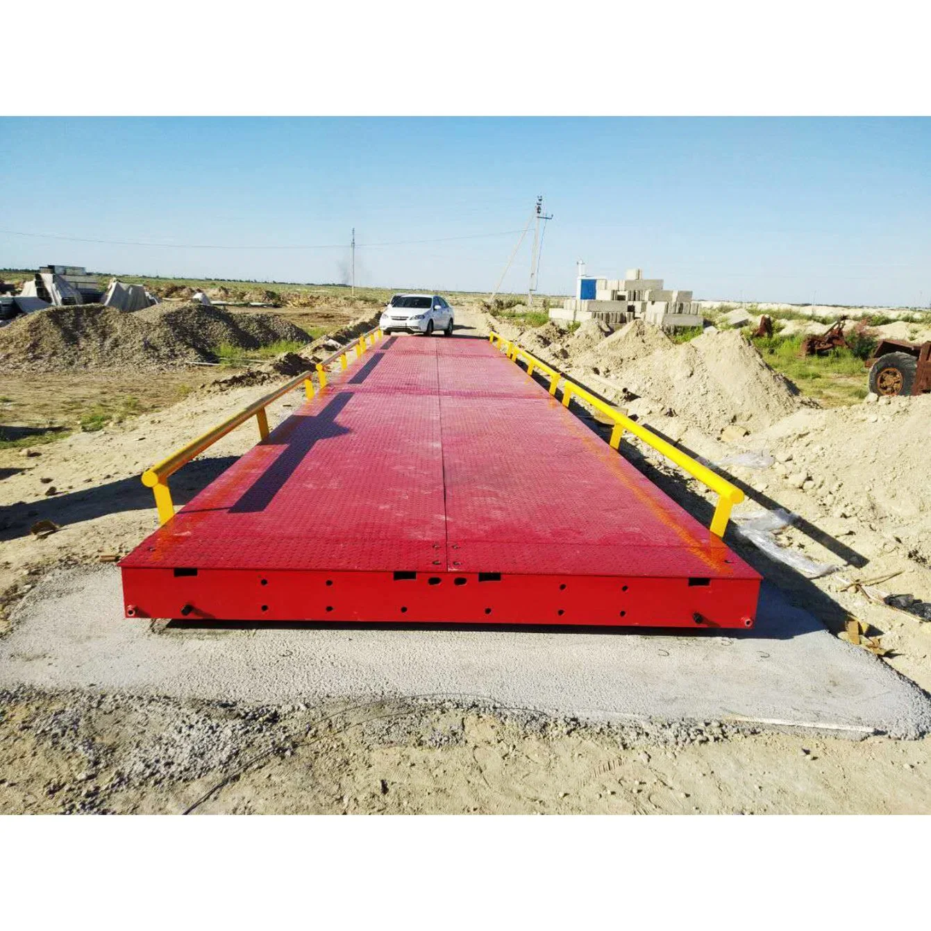 Balança de camiões electrónica para trabalhos pesados com veículo OIML Standard Weighbridge Balança de pesagem