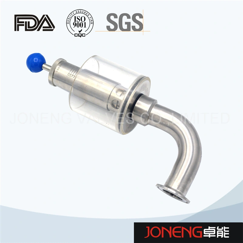 Stainless Steel Sanitary Grade DIN Anti-Corrosion Anti-Leakage Exhaust Valve for Food Process