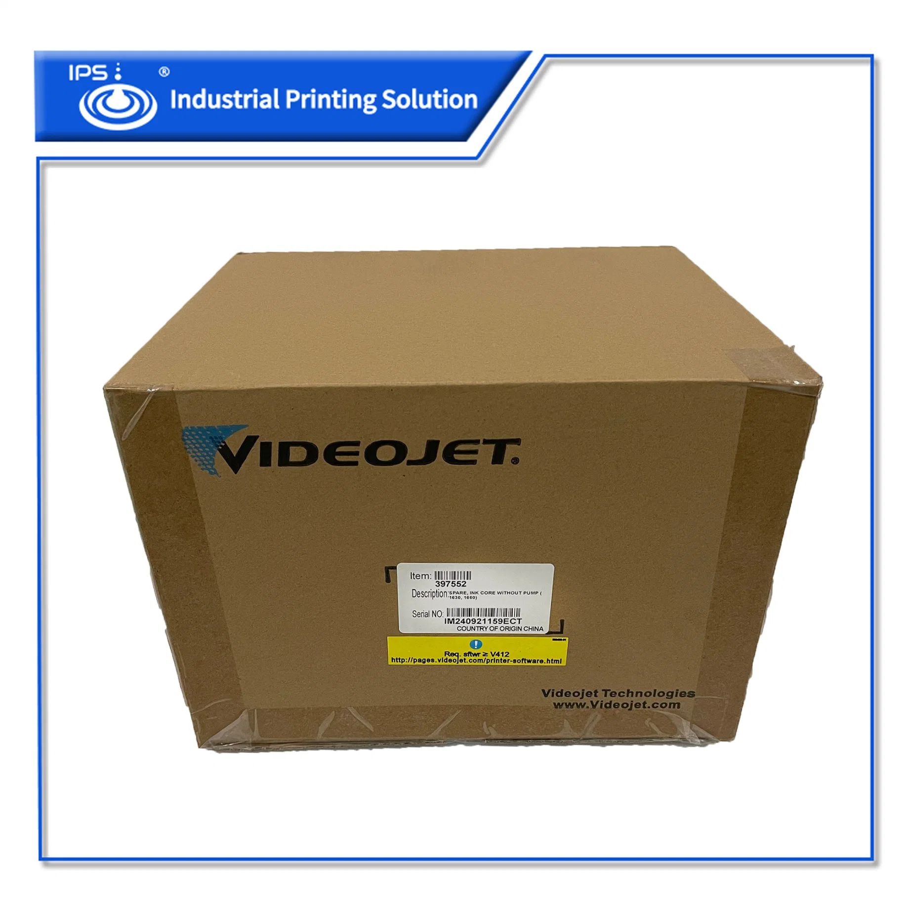 397552 Videojet Spare Ink Core Without Pump Original Spart for Videojet Cij Inkjet Printer 1630 1660