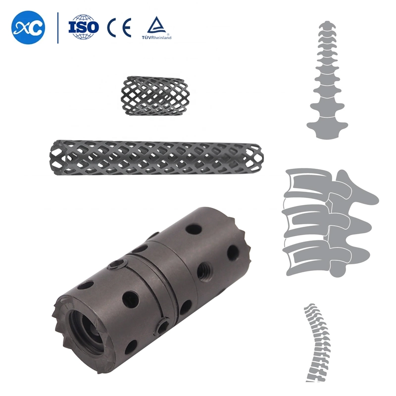 Xc Medico Orthopaedic Surgical Products Titanium Mesh Cage/Expandable Cage Spine Implants