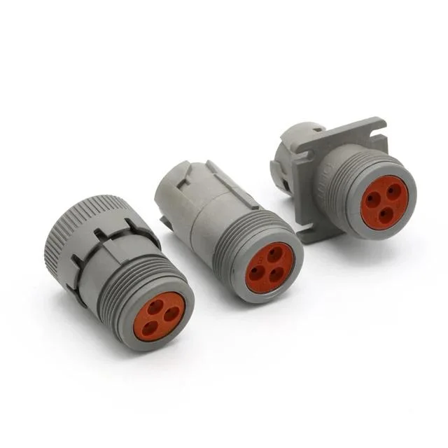 Deutsch Circular Connector 3 Contacts HD10 Series Connector HD10-3-96s HD10-3-96p