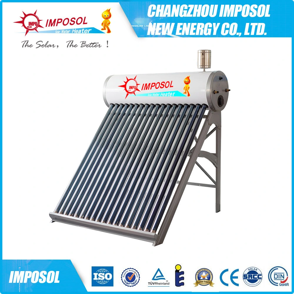 Compact Non-Pressurized Stainless Steel Solar Water Heater