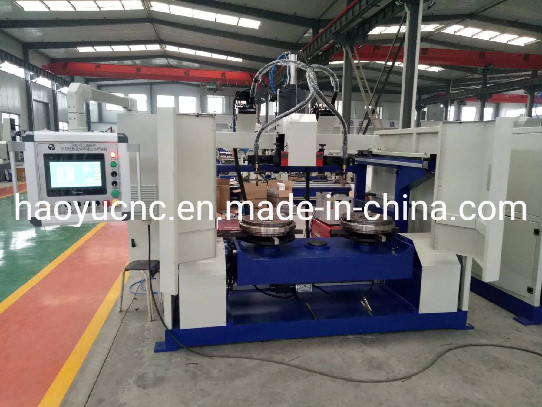 China Industry Plant CNC MIG Mag Automatic Track Idler Welder for Excavator Bulldozer Girth Seam Welding Machine