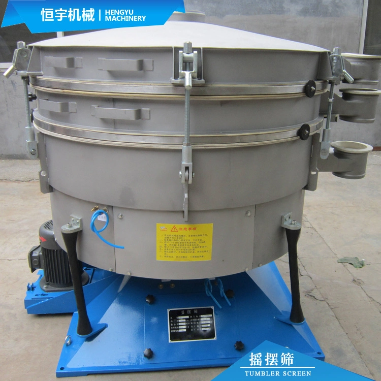 Chemical Powder Rotary Sieve Layers Tumbler Sieving Sifter Machine