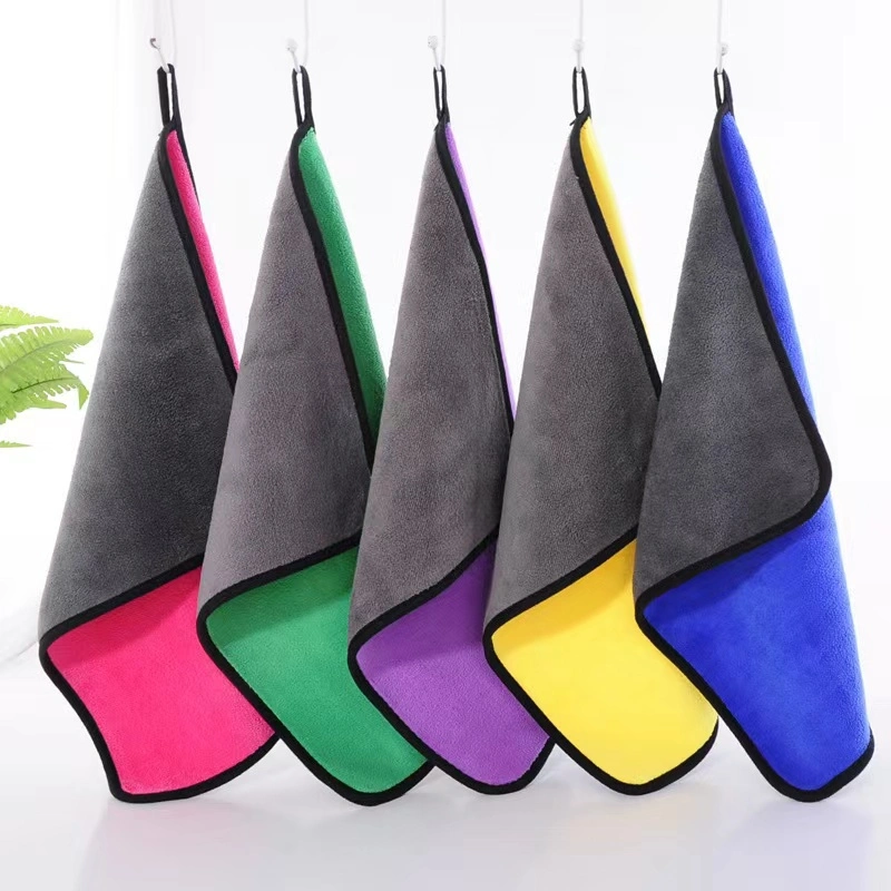 Premium Microfiber Cleaning Cloth Lint Free Micro Fiber Cleaning Dish Towels for House Kitchen Car Glass Window Microfiber Towel