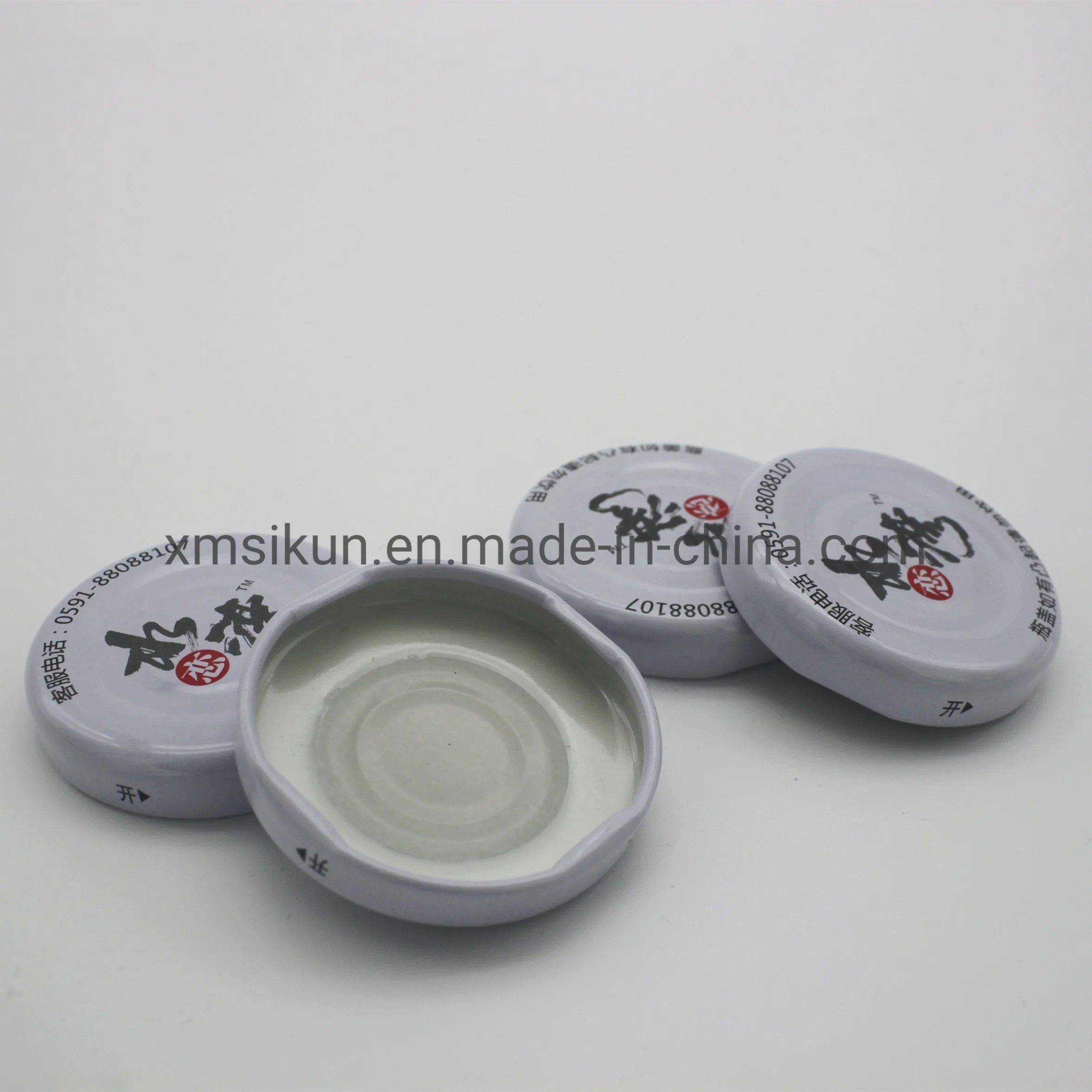 Tinplate Metal Lug Cap Glass Bottle Cap 43# Cheap and High Quality Lug Caps