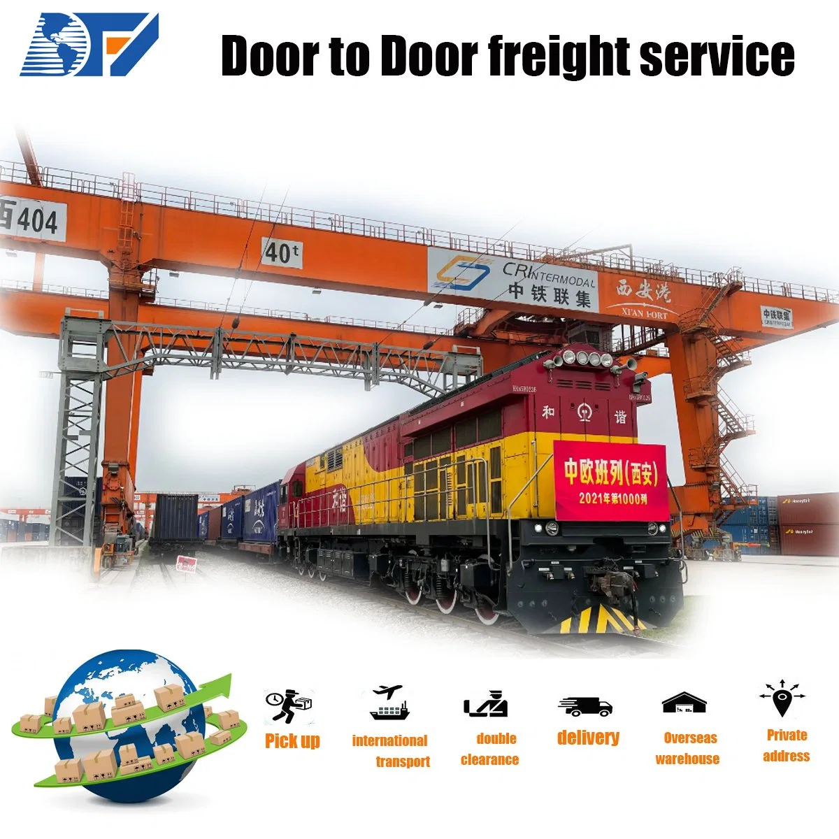 Shipping Freight From China to Nepal and Door to Door Freight by Train From China to Europe