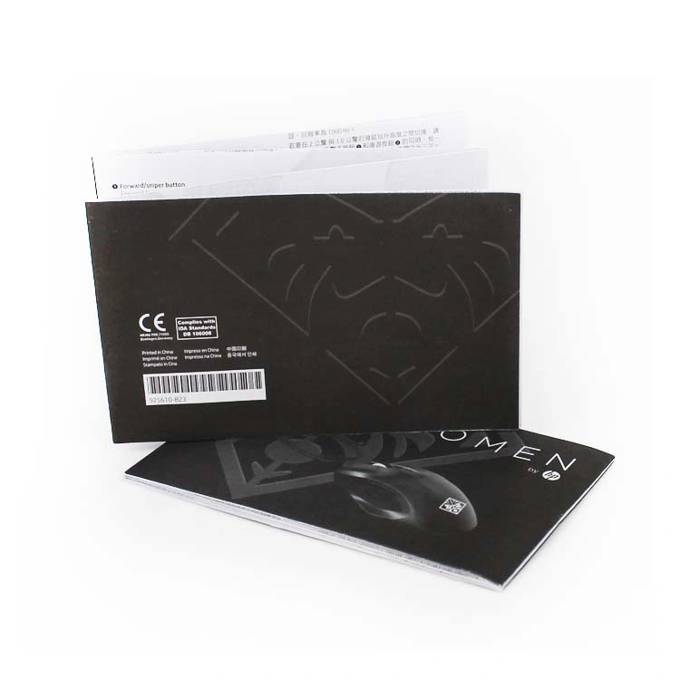 Wholesale/Supplier Instruction Manual Black and White Leafle Brochure Printing Instruction Manuals