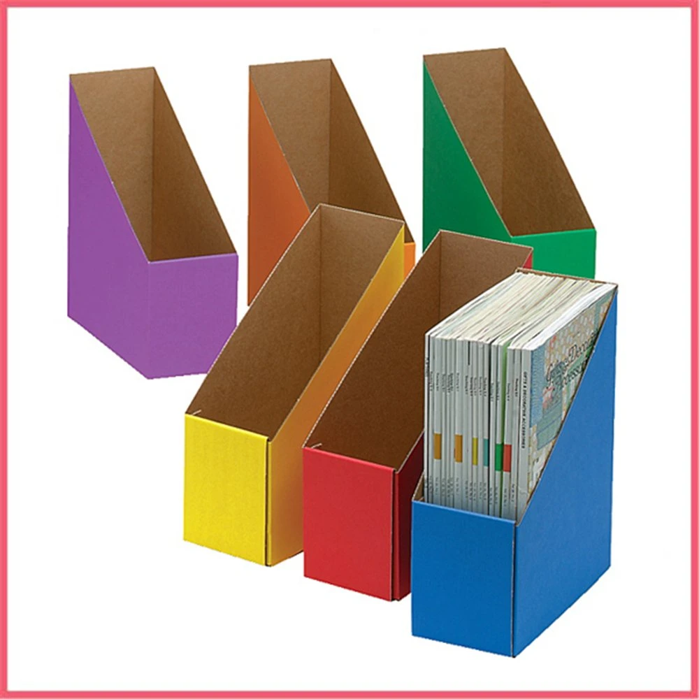 Revista de cartón corrugado impresos personalizados File Box