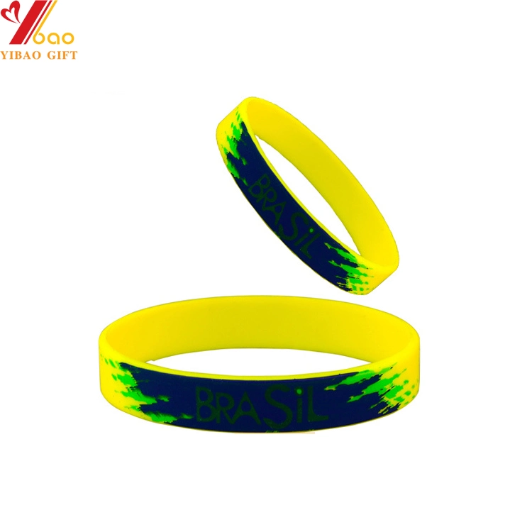 Whoelsale Custom Silicone Bracelet/ Wristband for Promotion Gifts (YB-at-06)