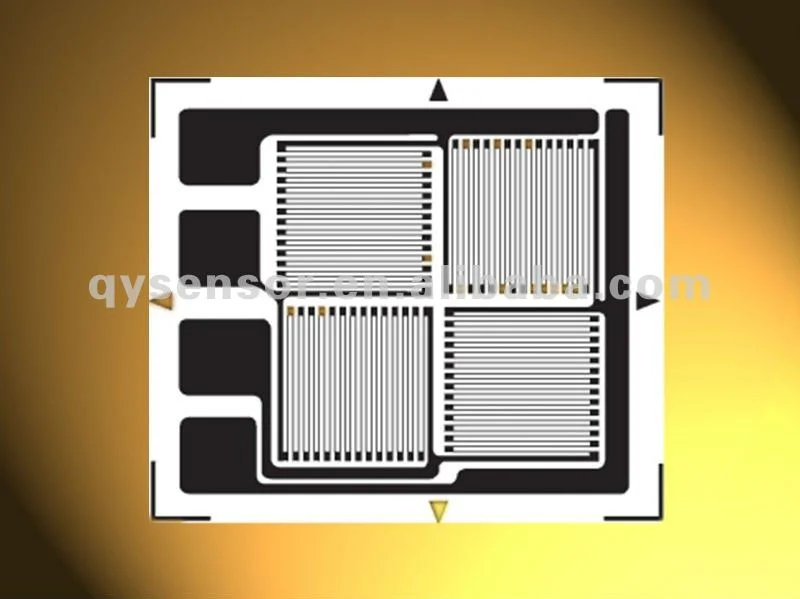 Four Sensitive Grids Full Bridge Strain Gauge