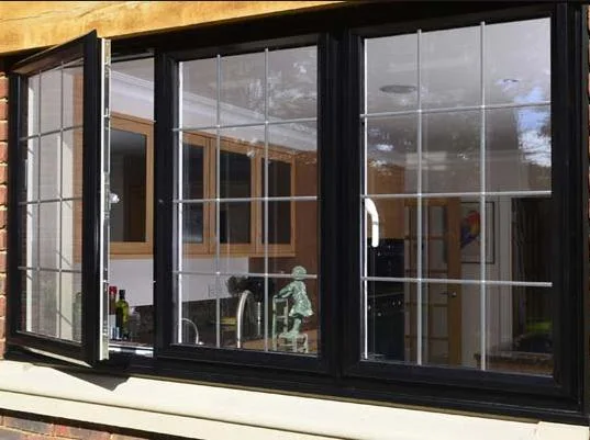 Double Glass with Hardware Aluminum Frame Windows