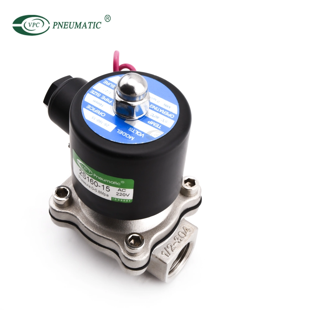 2W Series 2/2 Direct Acting Solenoid Pneumatic Air Valve