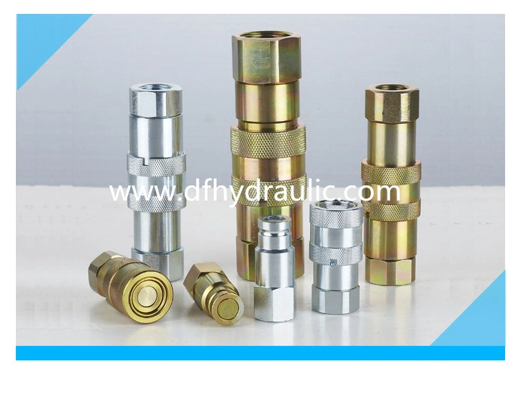 Flat Face Type High Pressure Hydraulic Quick Coupler