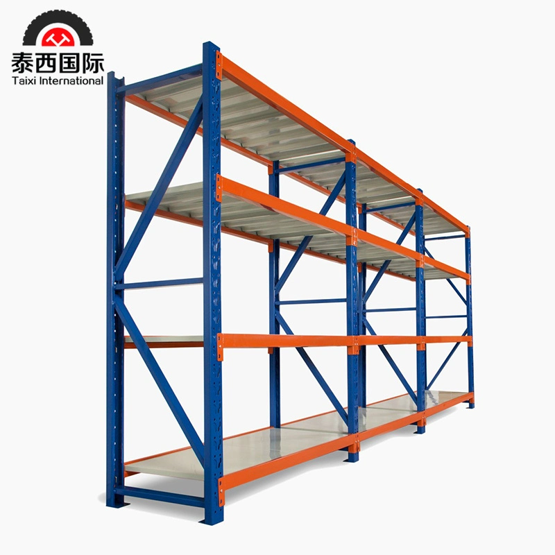 3/4/5 Tier Galvanized Shelves Heavy Duty Adjustable Steel Storage Rack Shelf for Warehouse