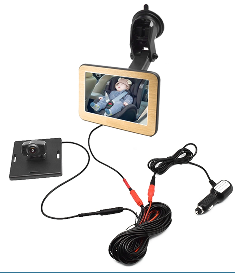 5inch Rearview Backup Car Baby Monitor with Night Vision Car Camera