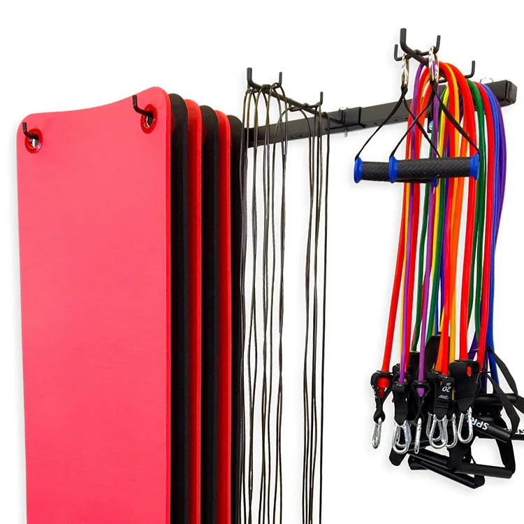 Jh-Mech Free Adjustment Spacing Yoga Mat Rack Organizer