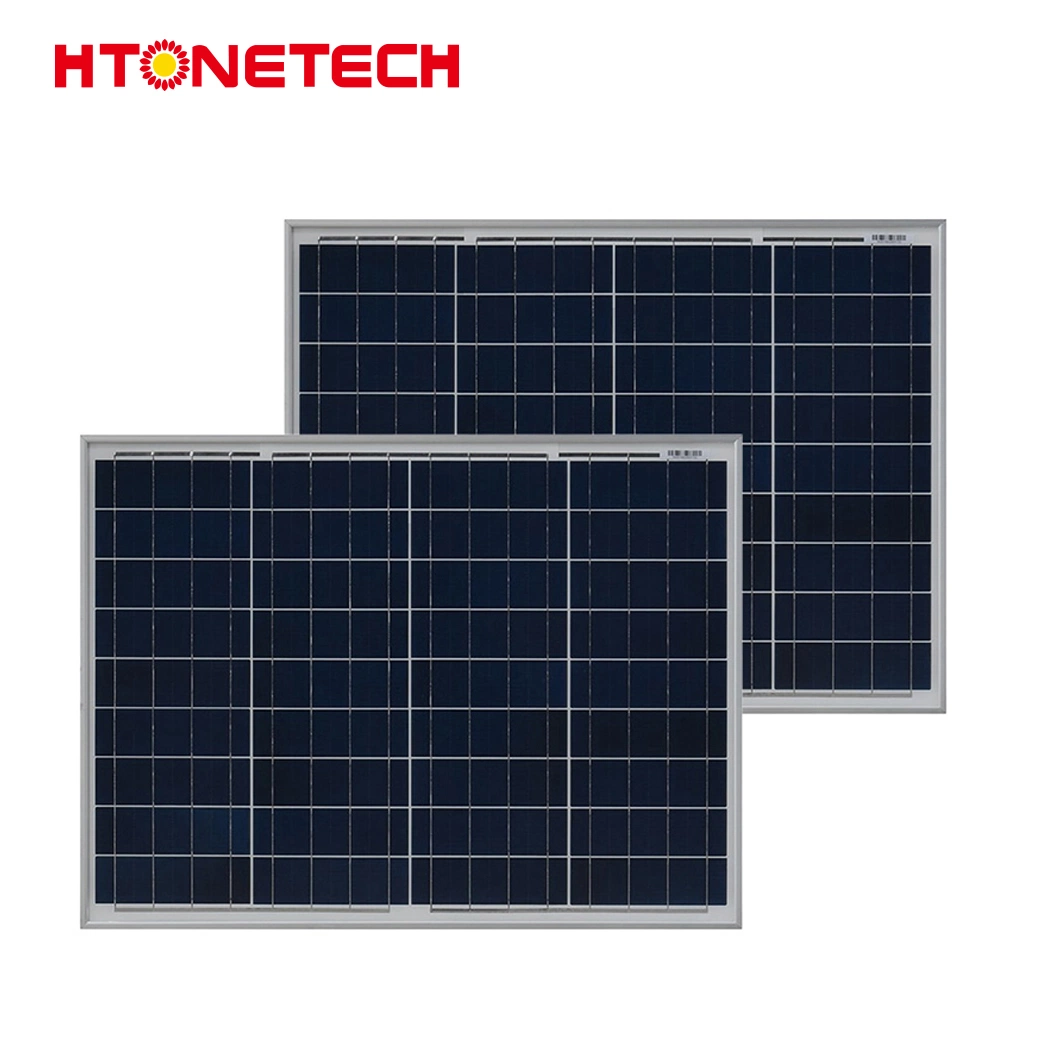 Htonetech 150W Monocrystalline Solar Panel Factory Small flexible Solar Panel China Doble vidrio Tipo células solares silicio policristalino