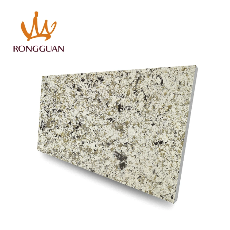 Granite Look Artificial Quartz Stone Slab for Vanity Top