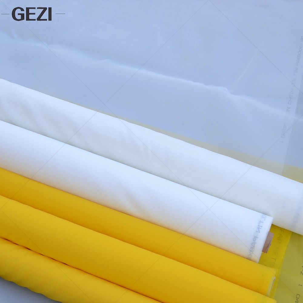 100/110/120/140/160/180/200/250/300mesh, White Yellow for Screen Printing Mesh Machine Equipment Accessories, Filter Painting, Polyester Fabric