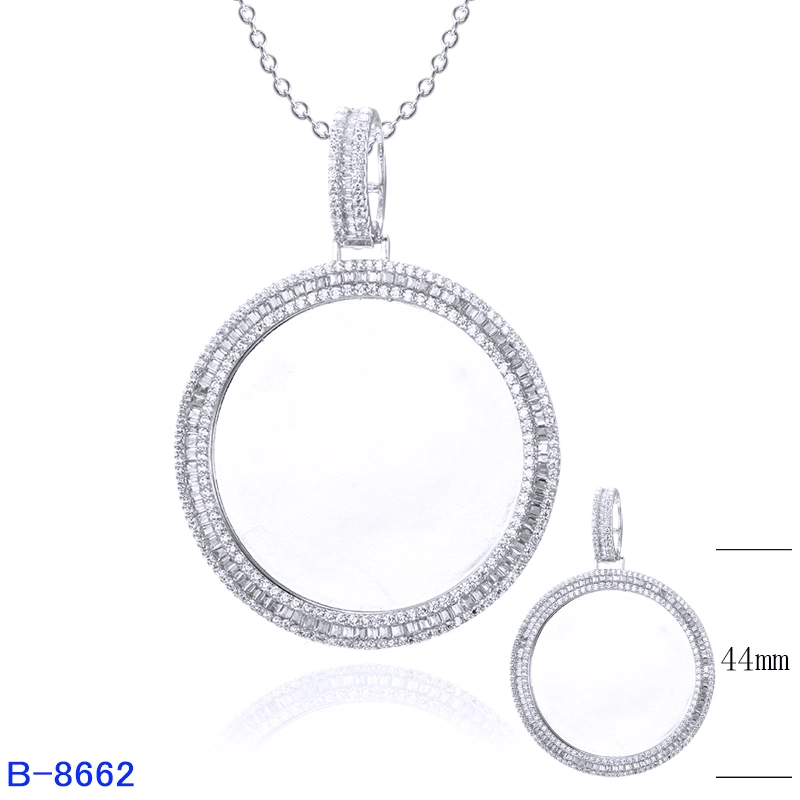 Wholesale/Supplier New Model 925 Sterling Silver Fashion Jewelry CZ Pendant for Women