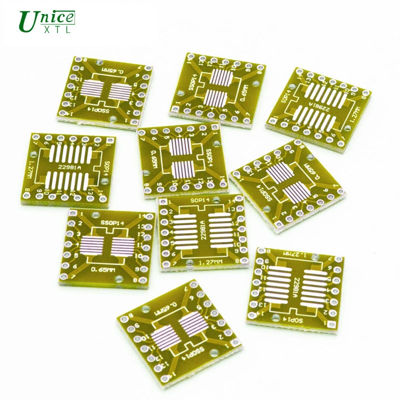 Flexible Single-Sided Printed Board Surface Laminar Circuit (SLC) Break-Away Planel