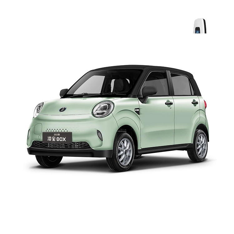 China Cheapest Mini EV coche cuatro ruedas Automoción automóviles eléctricos Vehículo Lingbao Box Autos usados