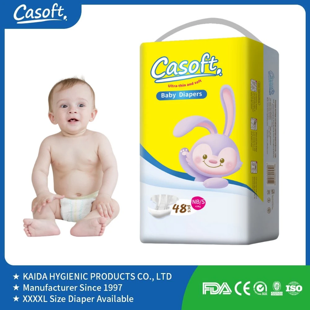 Casoft Wholesale Baby Pampering Diaper Environmental Overnight Breathable Disposable Baby Products Manufacturer Made in China