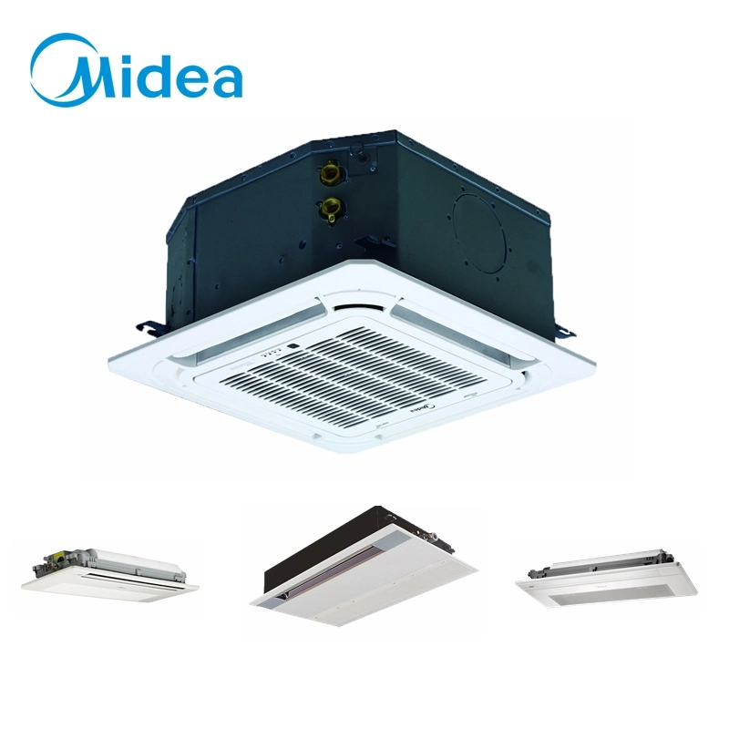 Midea 600cfm High-Lift Drain Pump Fcu 4-Way Ceiling Mounted Cassette Type Chilled Water Fan Coil Units