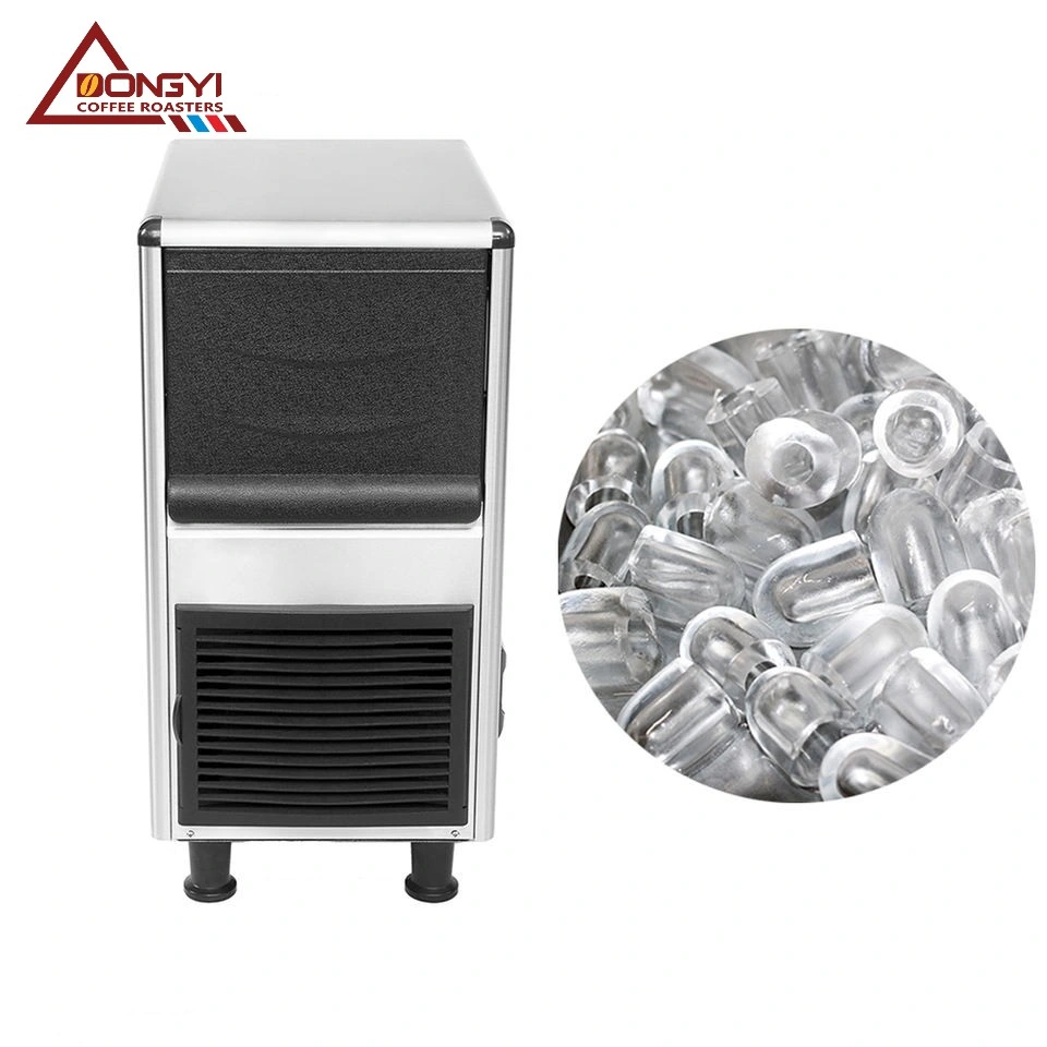 Bullet Hotel Restaurant Kitchen Refrigeration Equipment Large Capacity Commercial Ice Cube Maker