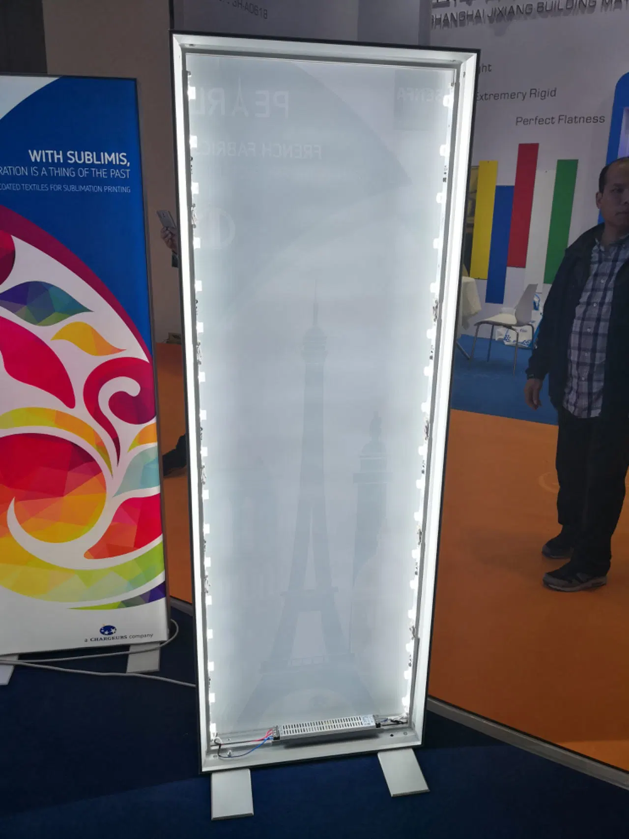 Wholesale/Supplier Seg Lightbox Aluminum Frame Backlit Frameless LED Light Box Advertising Light Box