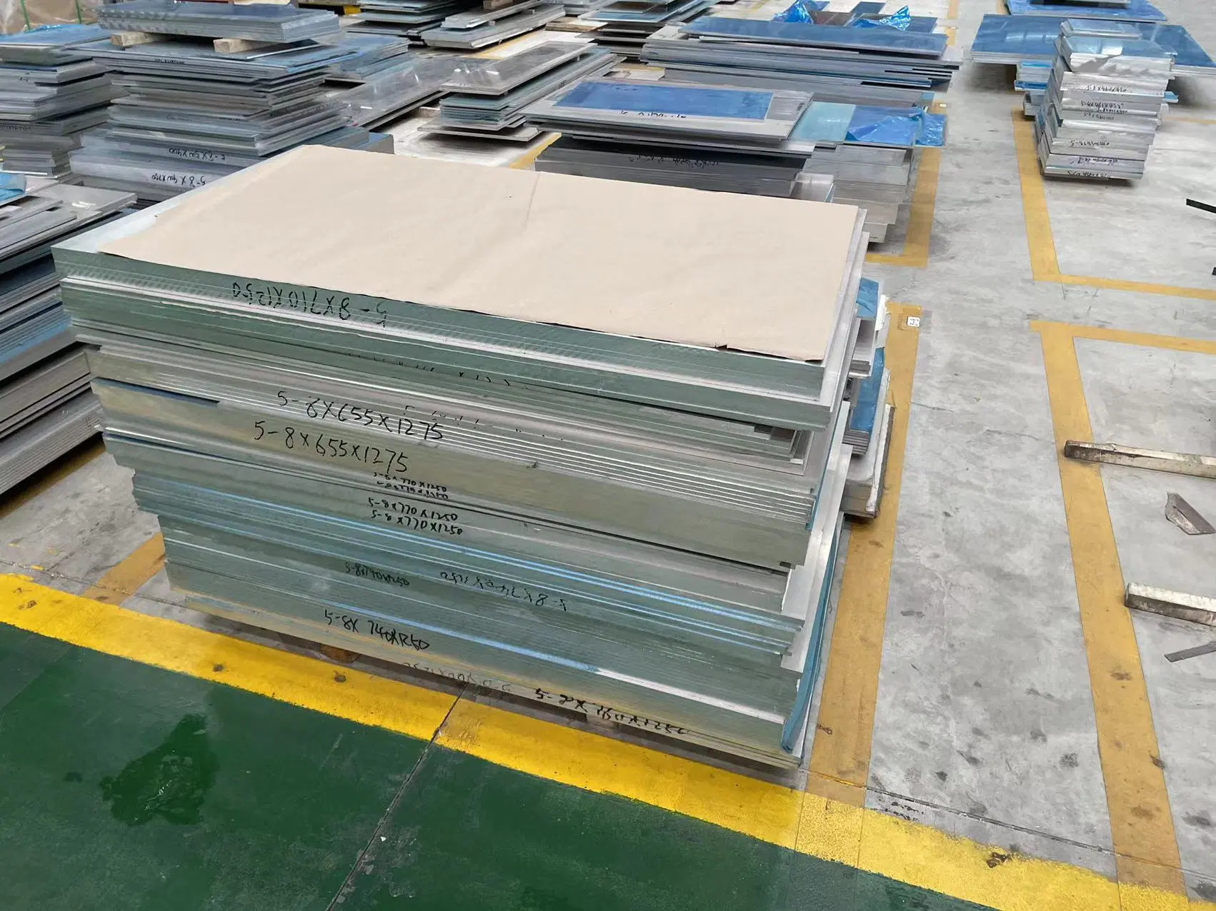 Aluminium 2mm Mill Finish Aluminium Sheet for Wall Glass Mirror Sheet Aluminum Roof Sheet Metal Zinc Plate Supplier