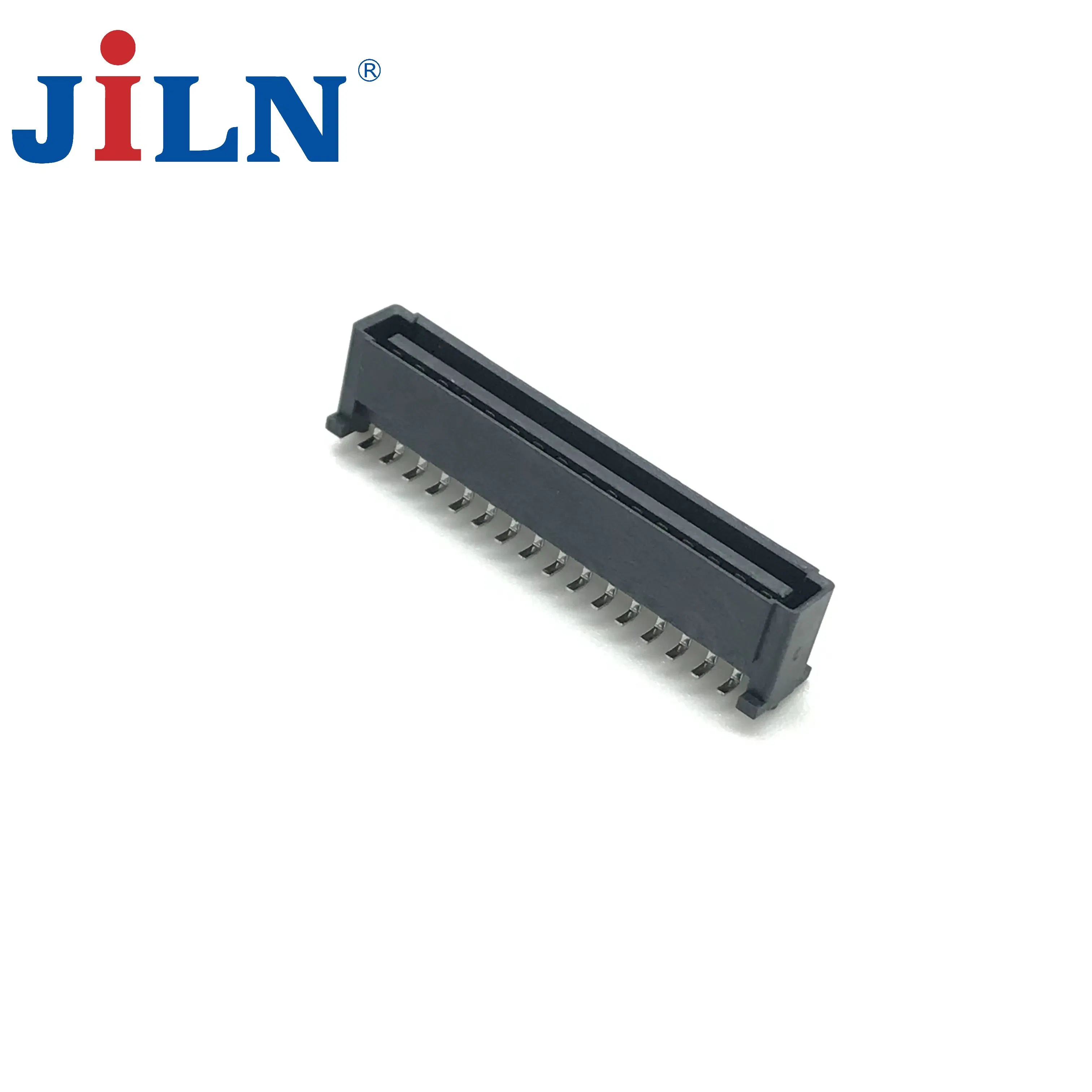 Jiln 1.0mm Board to Board Connector Common General Type Male H3.7mm 2X20p Heat Resistant PLC Custom LED Connector