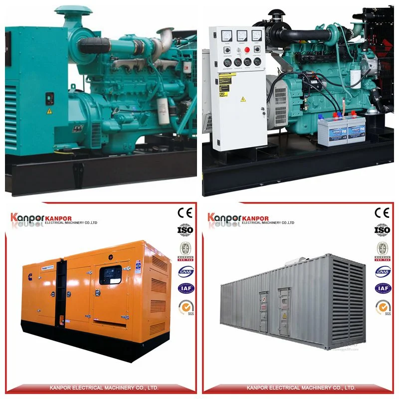 500kVA 400kw silencioso generador eléctrico Diesel Motor Cummins Powered by