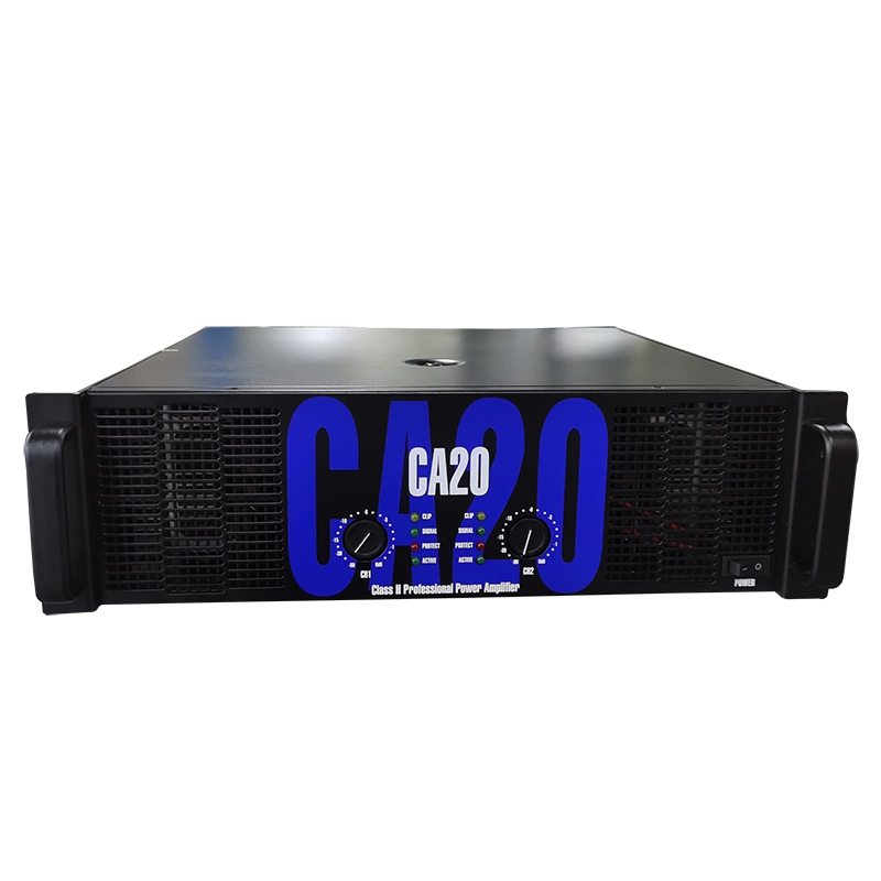 OEM/ODM Ca Series 3u Audio Sunhyor Ca20 1350W 8 Ohm Watts High Professional Power Amplifier