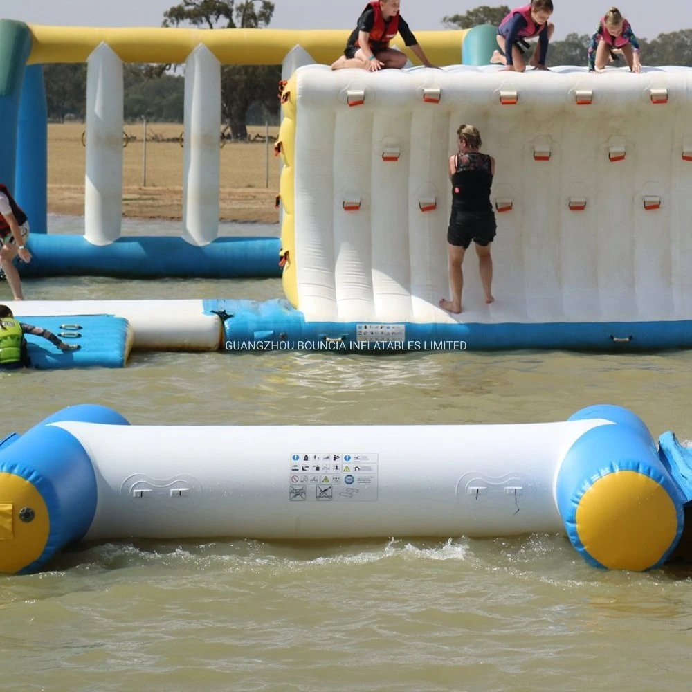 Juegos de parque acuático agua inflables juguetes inflables viga para Mini Parque Acuático