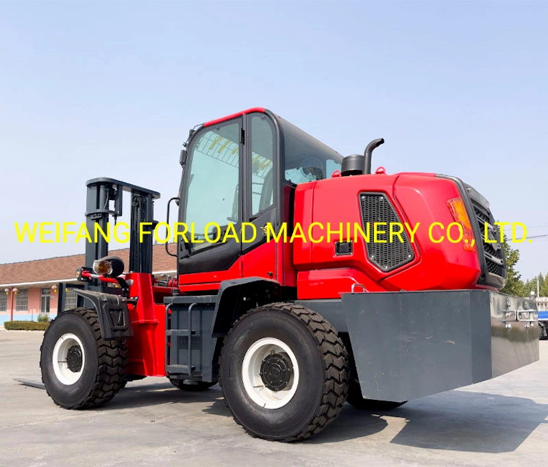 Forload 3.5t LPG Forklift, 2t LPG Gasoline Forklift Truck, 4WD Dumper Truck Forklift, Used Still Forklift Price