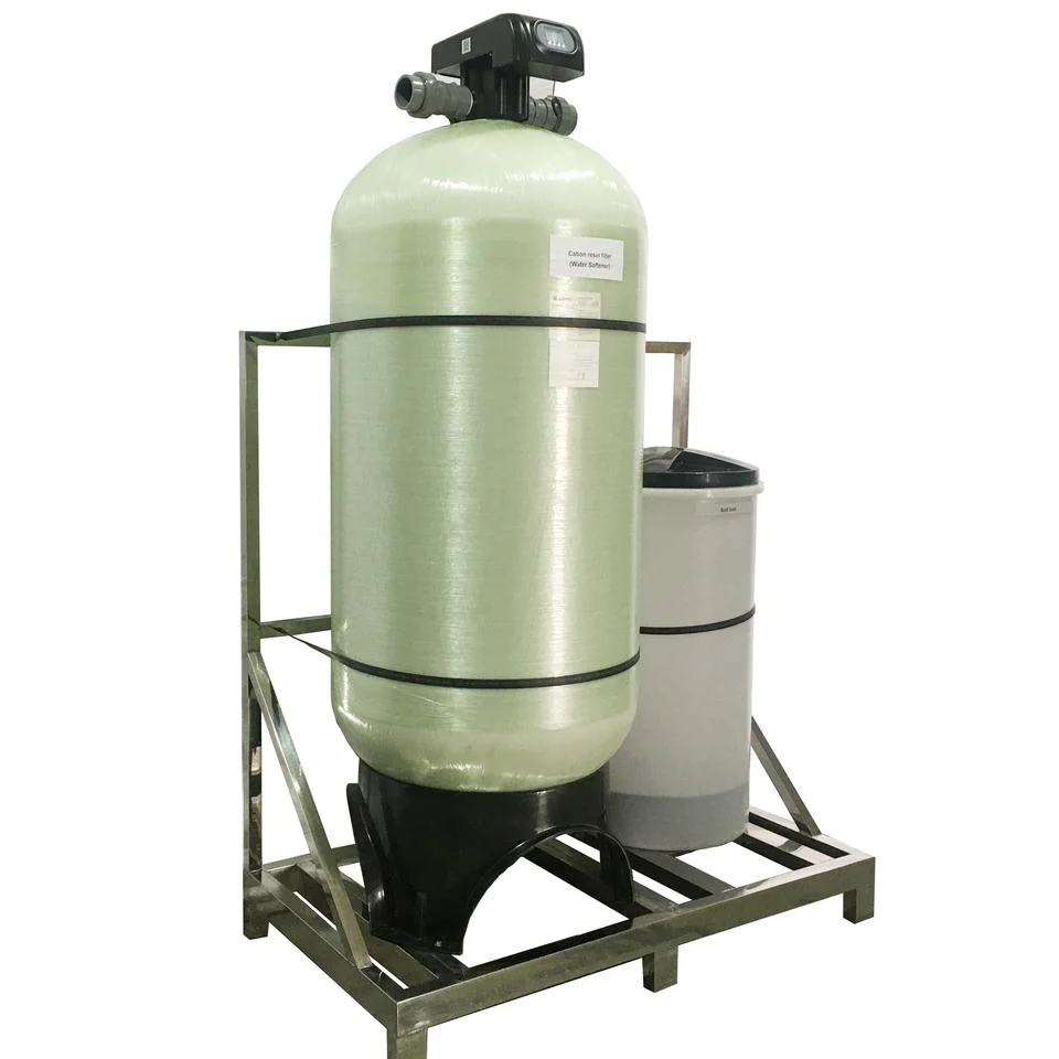 Фильтр для отбеливателя воды в баке FRP 21*62 дюйма FRP Резервуар для воды под давлением